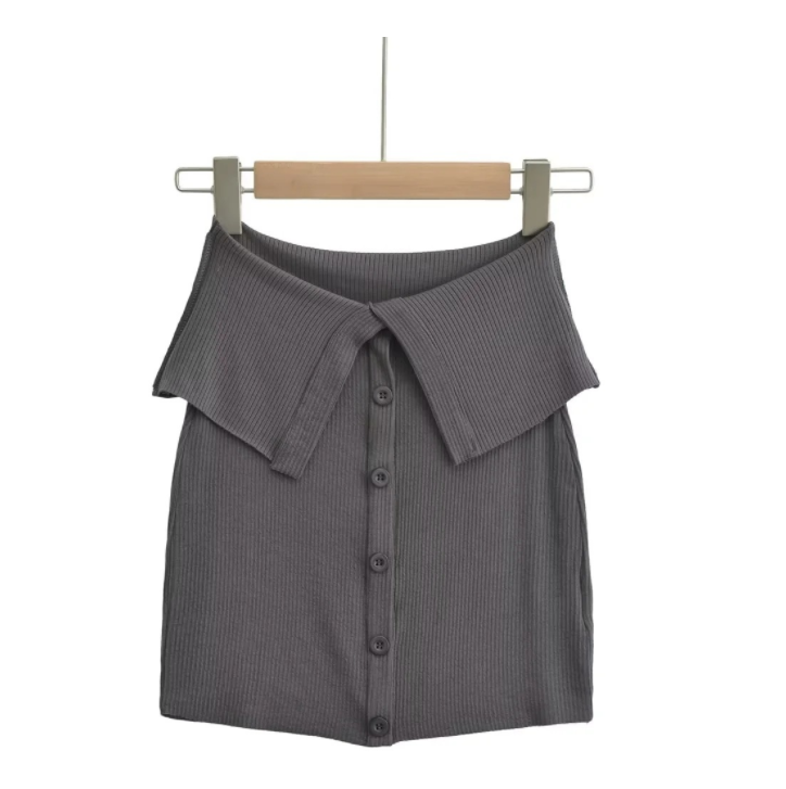 Runwaylover 1890 A-Line 2023 Ladies Sexy One Breasted Mini Skirt