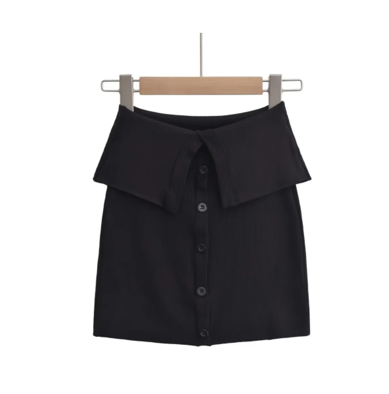 Runwaylover 1890 A-Line 2023 Ladies Sexy One Breasted Mini Skirt