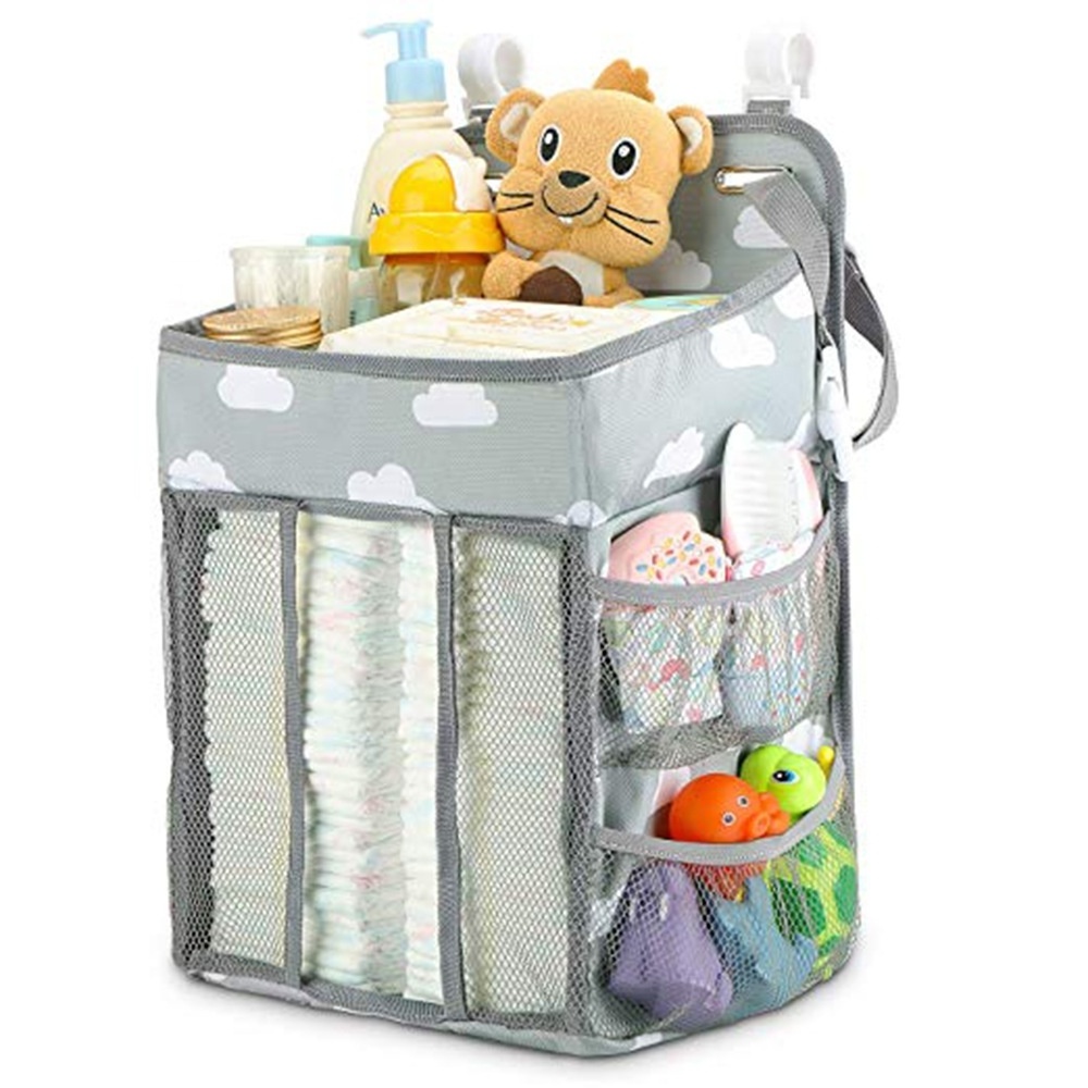 Twinkle customized versatile foldable hanging bag nursery organizer and baby diaper caddy