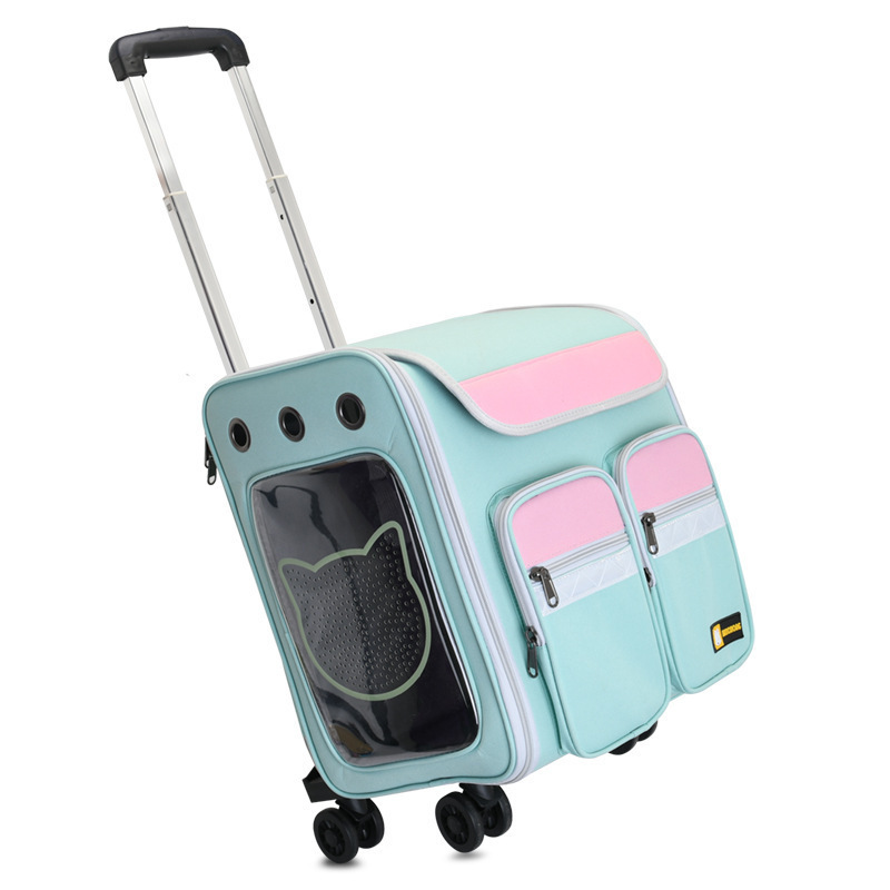 Twinkle 2021 new arrive custom pet dog cat carrier stroller with wheels