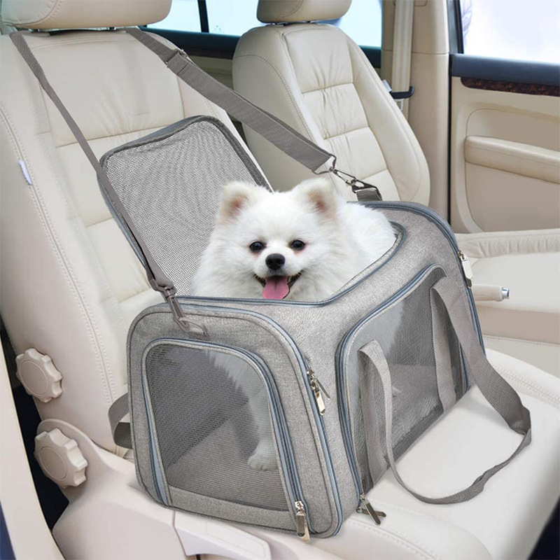 Premium Oem Twinkle Outing Carrying Large Capacity Pet Carrier Airline Approved Cat Dog Puppy Carry Bag