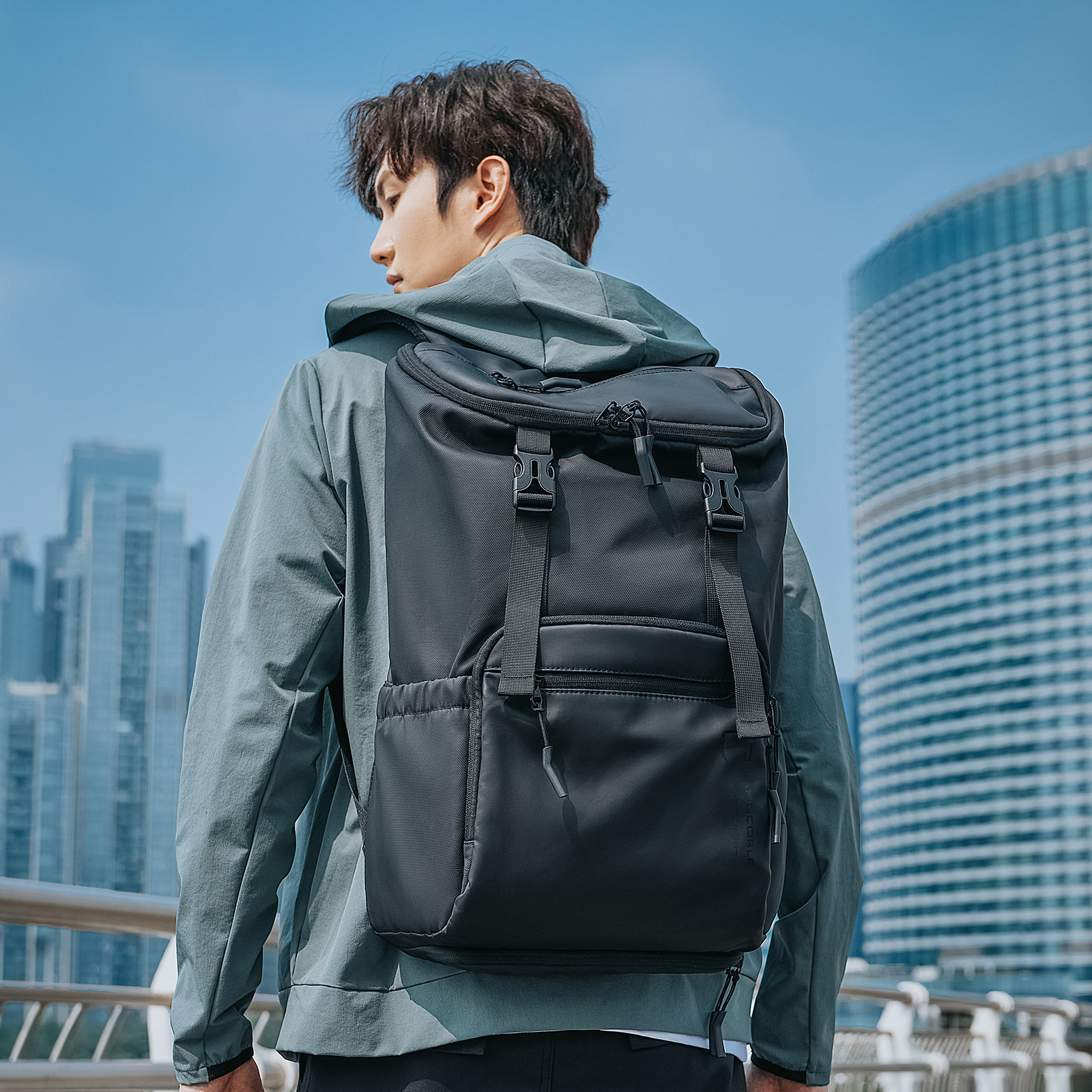 High Quality Backpack Fashionable Men's Computer Bag Men's Waterproof Backpack With Shoe Storage