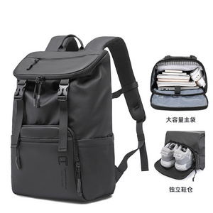 High Quality Backpack Fashionable Men's Computer Bag Men's Waterproof Backpack With Shoe Storage