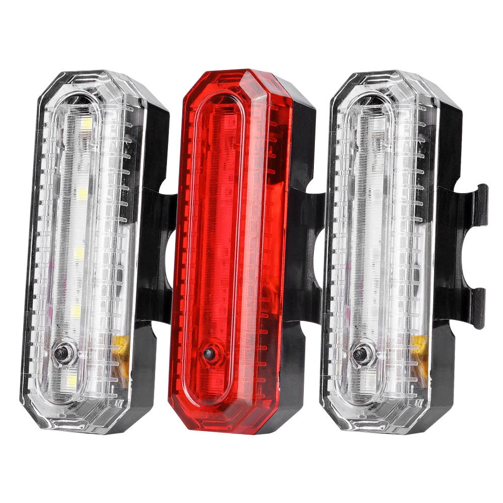 Wholesale LED  Bicycle  Warning Rear Light  USB Rechargeable Easy To Mount For Any Seat Tube Bike Accessories