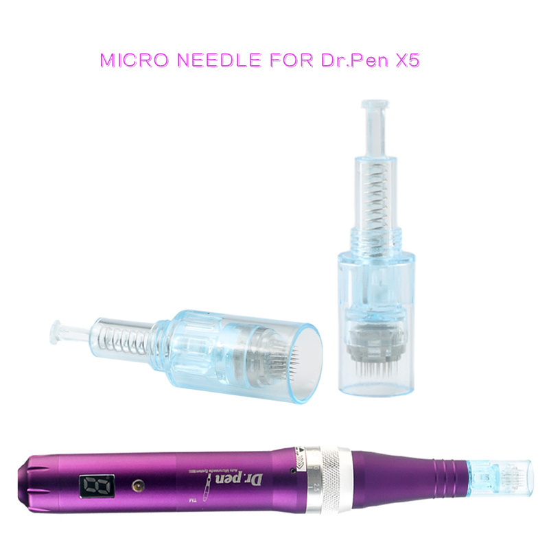 High Quality 9 / 12 / 36 / 42 Pins / Round Nano Microneedling Electric Dr Pen X5 Micro Needle Cartridges For Sale