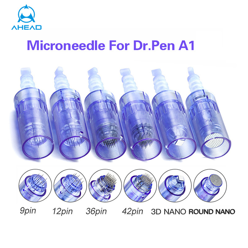 Wholesale Dermapen Anti aging micro needling Nano 12 Cartridge derma pen Tips Dermapen dr pen Needles for Dr. Pen A1