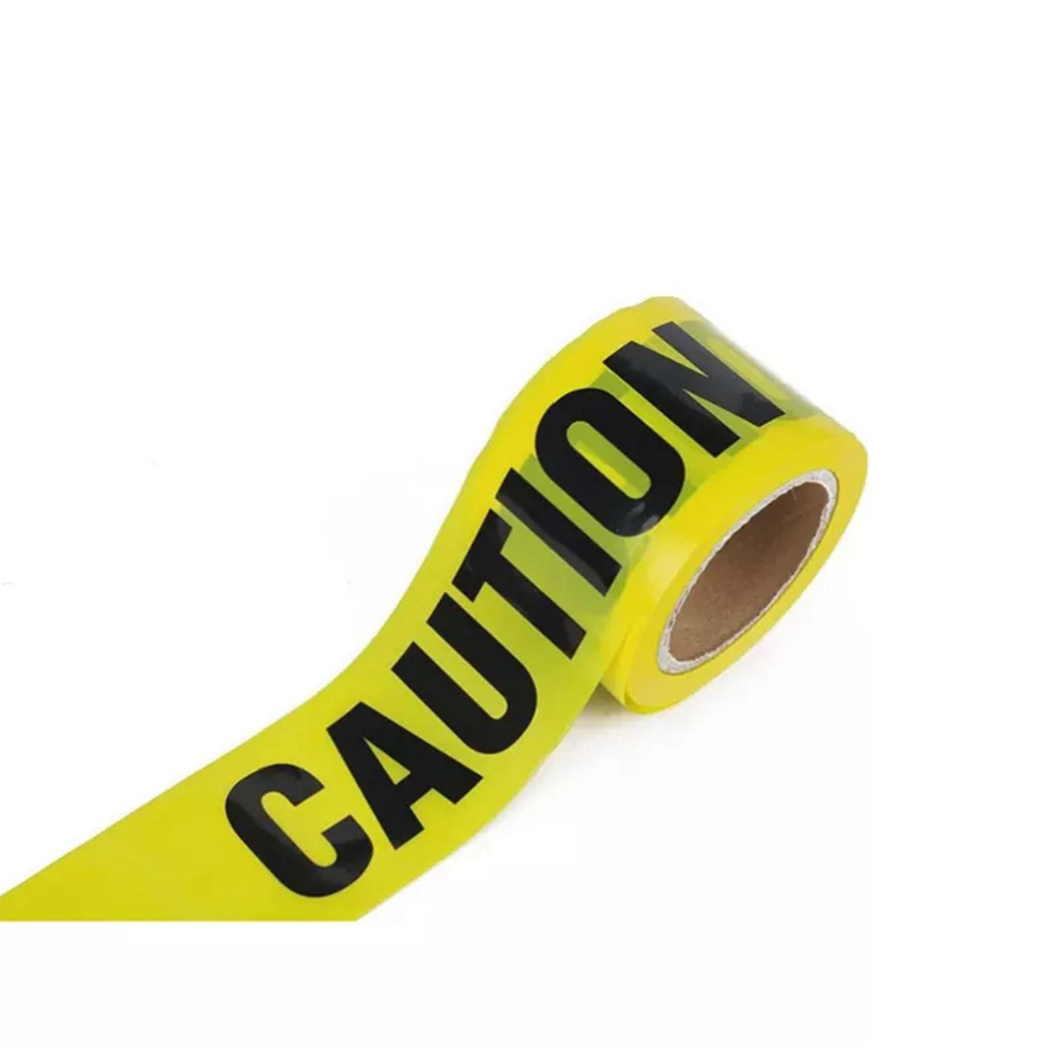 Road Construction Caution Warning Safety Barricade Tape Yellow and Black