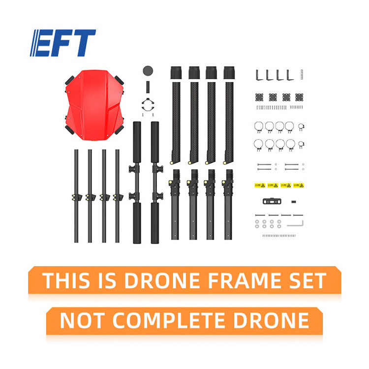 Factory Direct Sale EFT E416P Agricultural Sprayer Drone 16L Tank Quadcopter Assembly Drone Frame Unmanned Aerial Vehicle