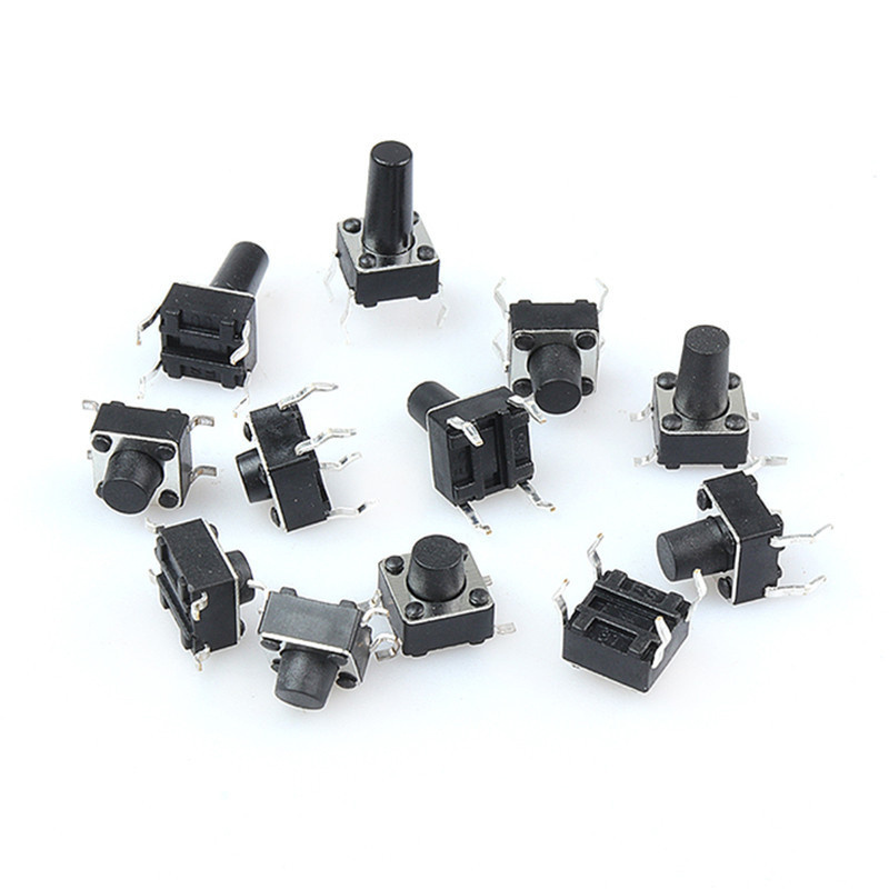 Tactical Tact Switch Micro 2-pin Push Button Tactile Switches For Sen Reedless Accordion