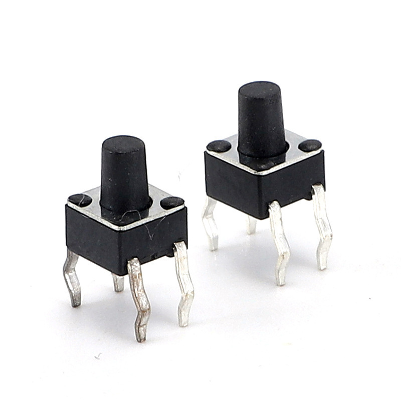 Smd Tactile 6mm Tact Switch Datasheet Through Hole Tactical Push Button Switches