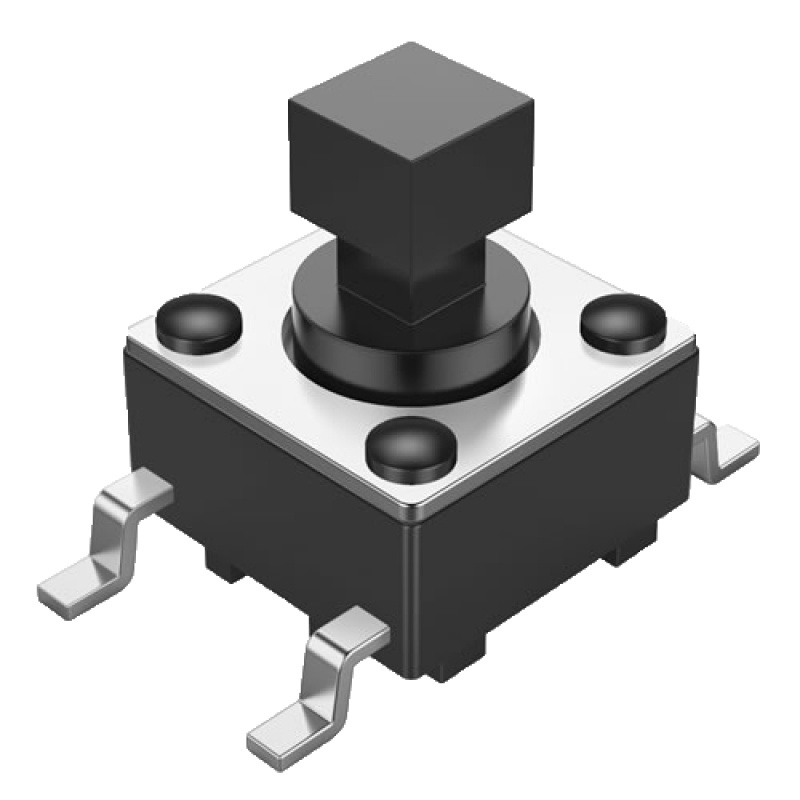 SMD SMT 6*6 Series various height tact tactile switch push button switch