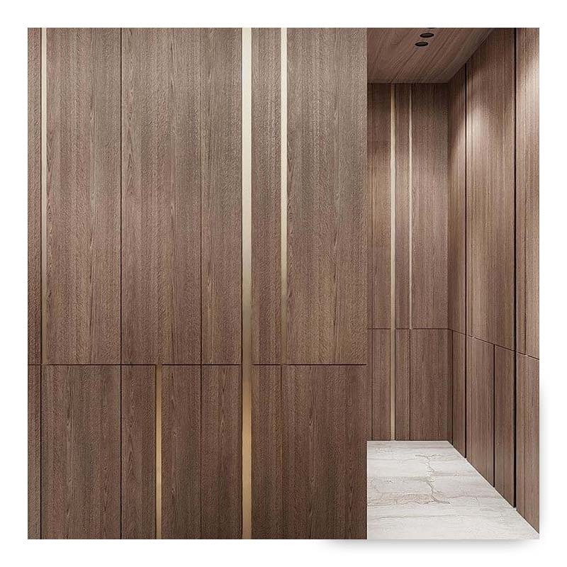 water proof wood PVC composite interior decorative WPC decorative wall cladding fluted panels