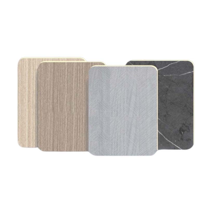 Modern texture co-extruded bamboo charcoal wood veneer wpc wall panel for background walls