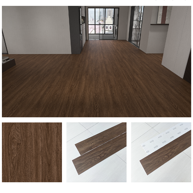 Factory cheap peel and stick vinyl plank floor self adhesive tile waterproof peel and stick floor planks pvc vinyl flooring