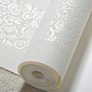 3D Embossed Black Textured Wallpaper peel and stick Self Adhesive Vinyl Silk Wallpaper For home Wall