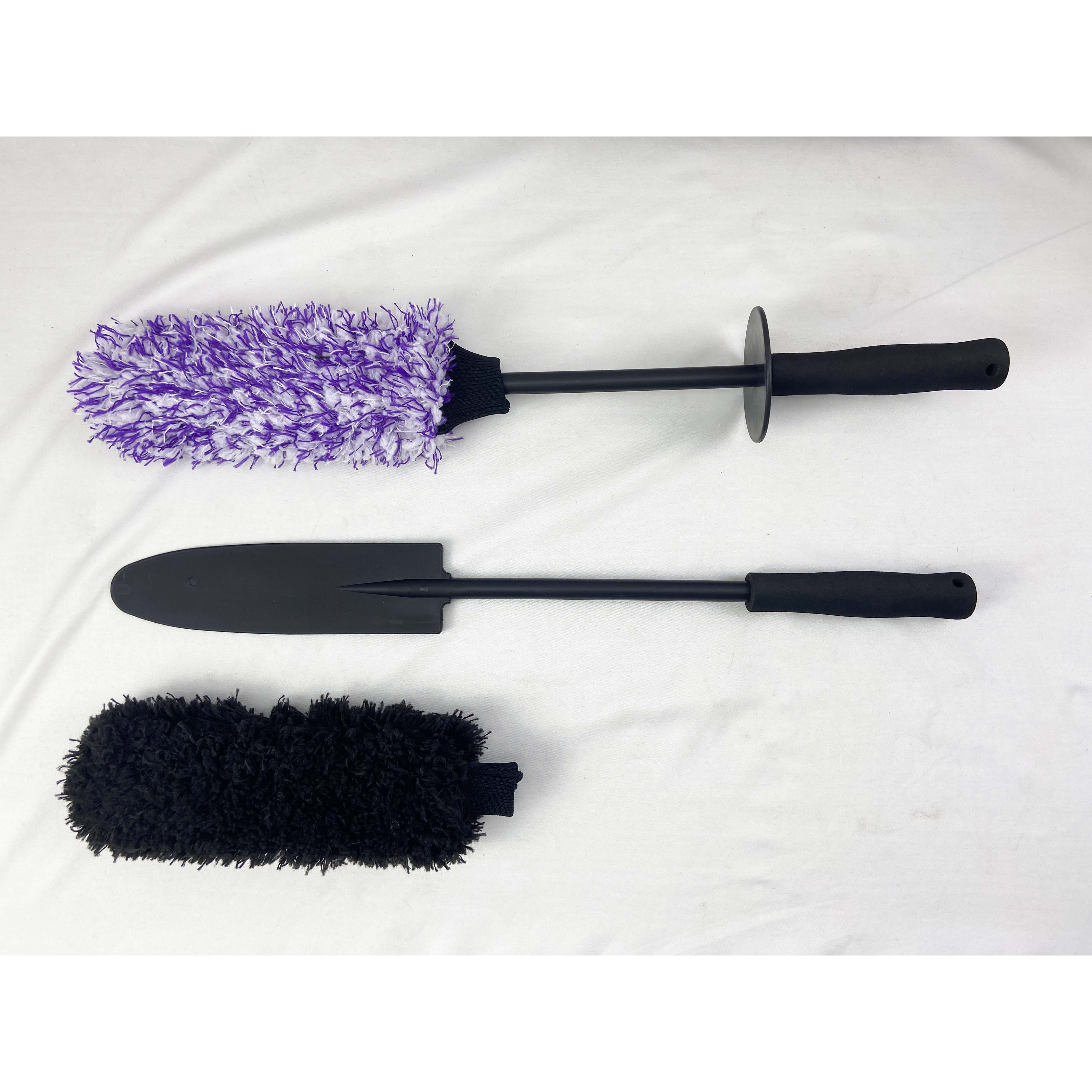 Good Quality Car Detailing Microfiber Wheel Brush  Car Wheel Tire Brush