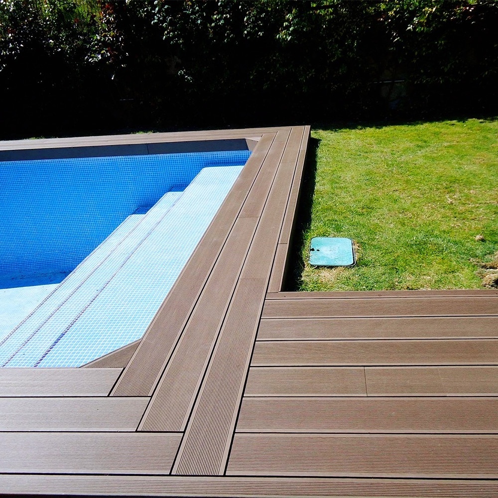 best composite prices whilst maintaining high-quality capped composite deck board WPC Composite synthetic wooden decking