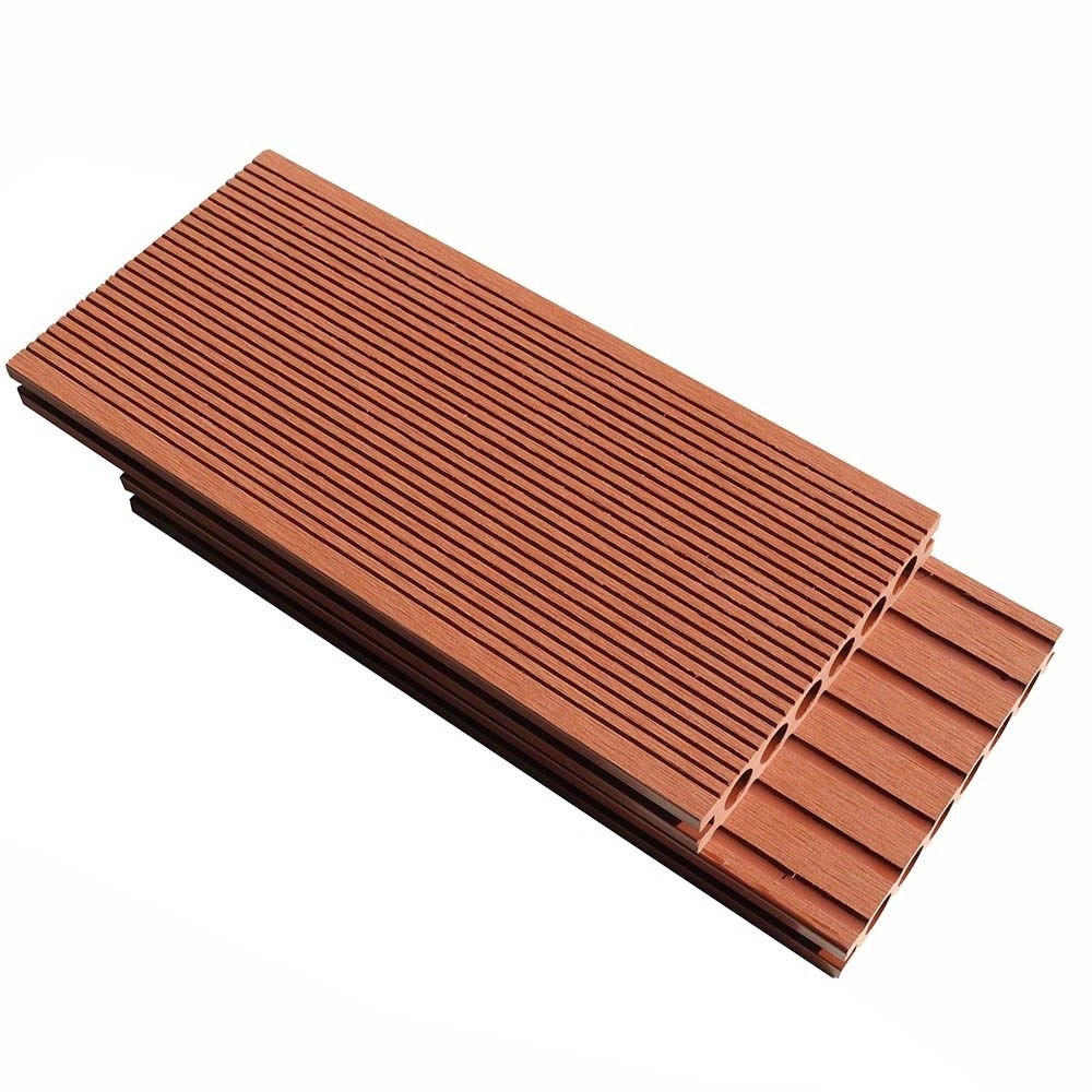 Outdoor Synthetic Wpc Decking Weather resistant anti-UV WPC plastic dock hollow composite decking board