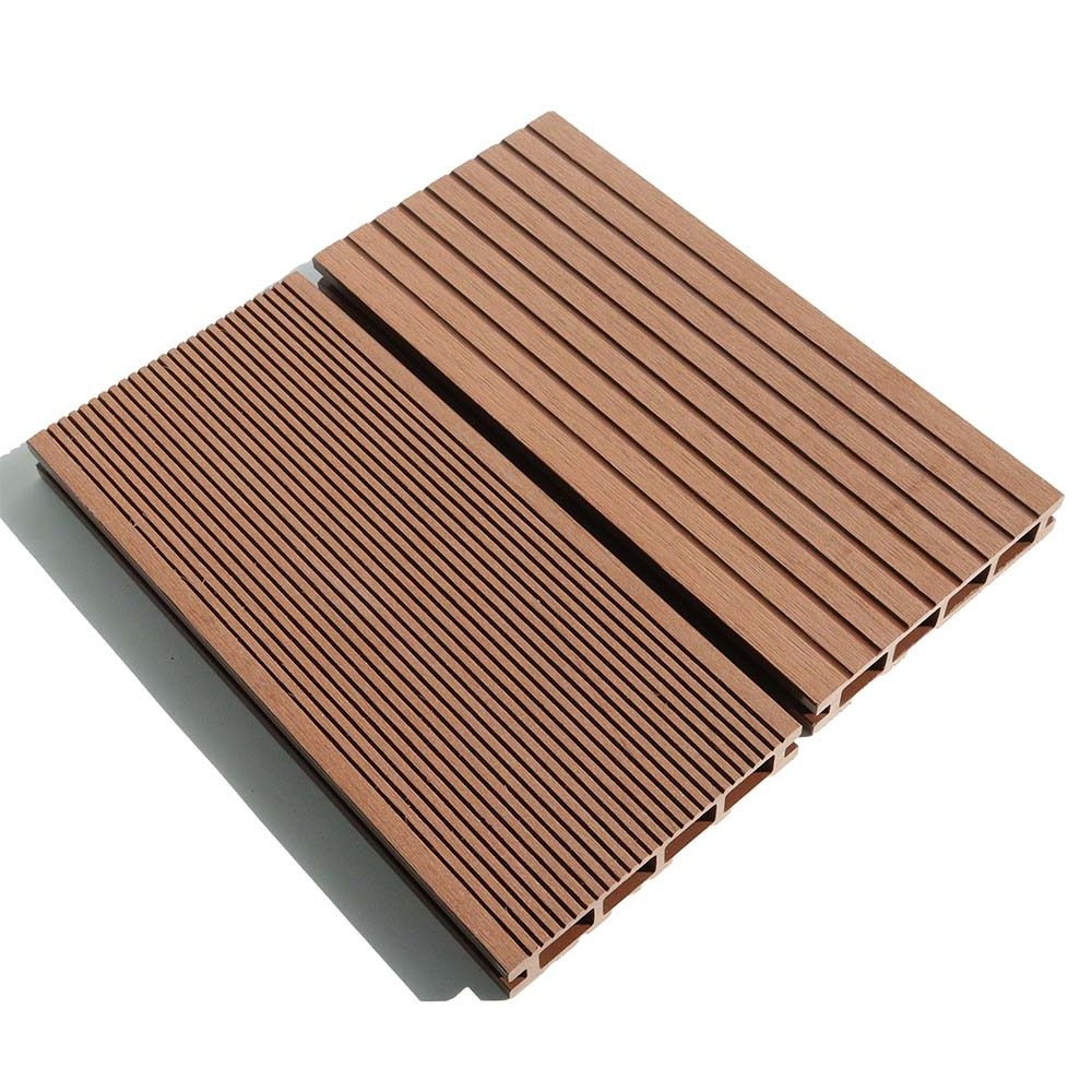 New technology Terrasse Flooring Wpc Terrace Planks Light Grey Wpc Decking Boards Water-proof Wpc Deck 140*25mm