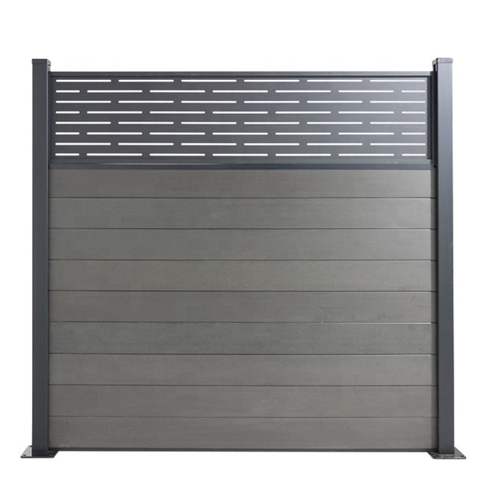 Modern Aesthetics Enhancing Garden Slat Fence Panels Privacy Fencing Panel Residential Security Palisade fencing trellis & gate