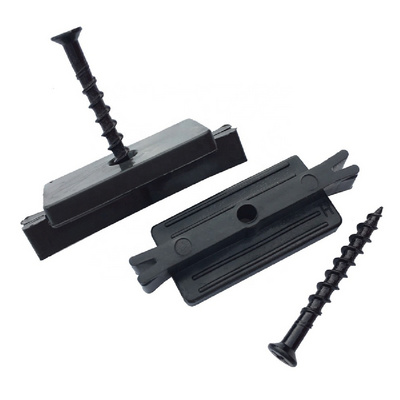 Composite Decking Clips Hidden T Clips Plastic Fixings With Stainless Screws Flooring Fasteners