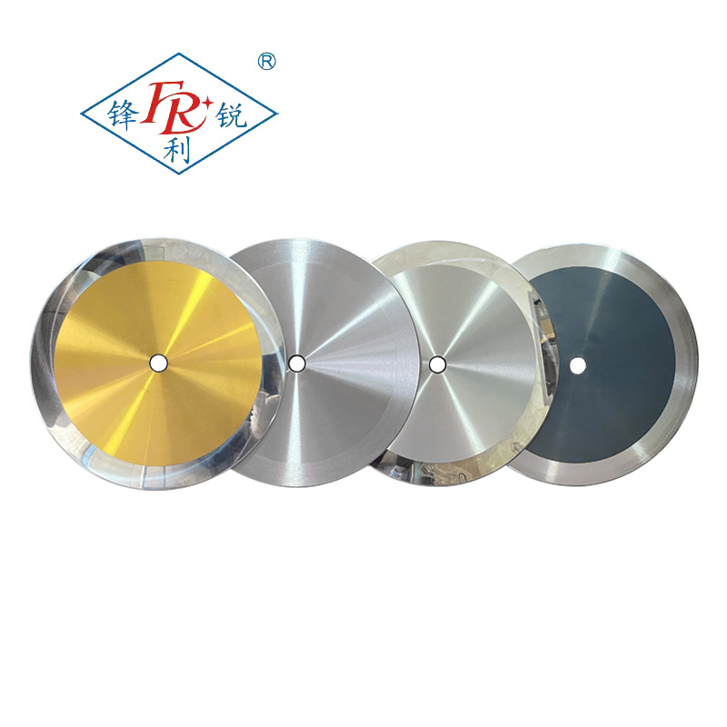 Professional customized cutting non-woven round blade cutting rubber aluminum foil and other round blades sharp and wear-resista