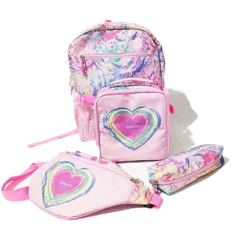 School Bags Backpacks Set Primary School Anime Backpack Kids Mochilas 3pcs Set