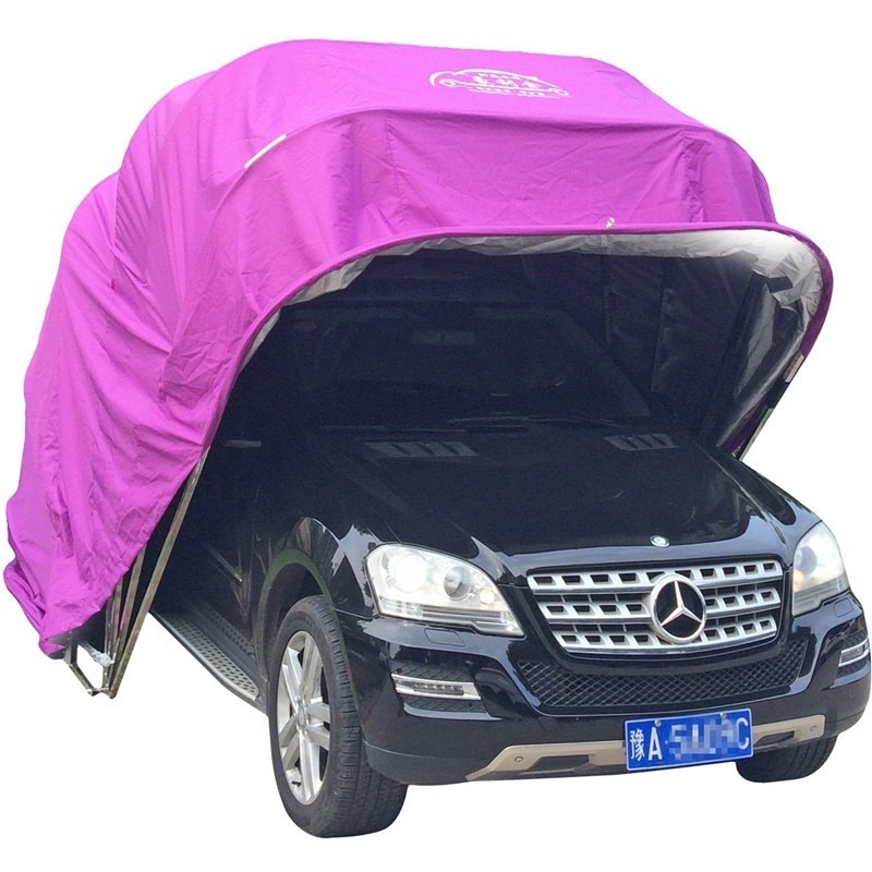 Foldable Car Shelter Canopy Garage Retractable Folding Car Garage Tent Portable Carport Folding Car Garage