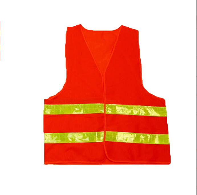 Reflective Vest 100% Polyester Tricot 2 Inch Width Reflective Tapes 100pcs/carton