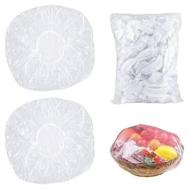 High Quality Disposable Fresh Keeping Plate Foods Fruit Covers Elastic Bowl Table Food Cover