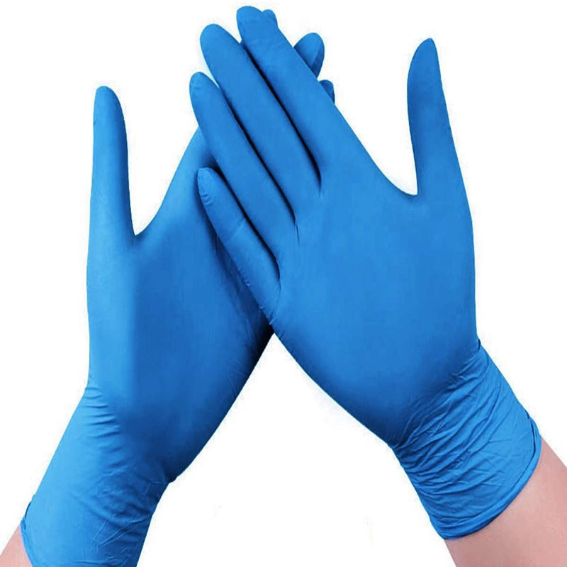 nitrile gloves M size 4.5 GR support customization powder free