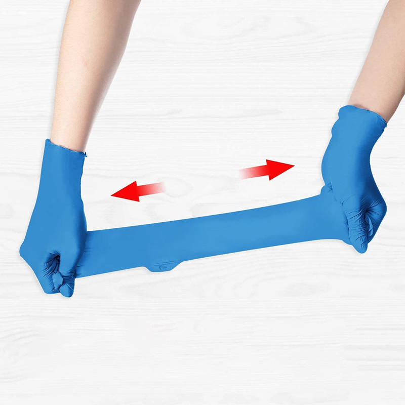 nitrile gloves M size 4.5 GR support customization powder free