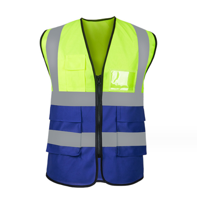 Work Reflective Vest Wholesale Yellow Orange High Visibility Traffic Security Reflector Safety Security Vest