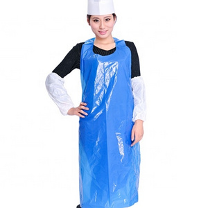 Hot sale disposable CPE apron / PE apron PVC apron