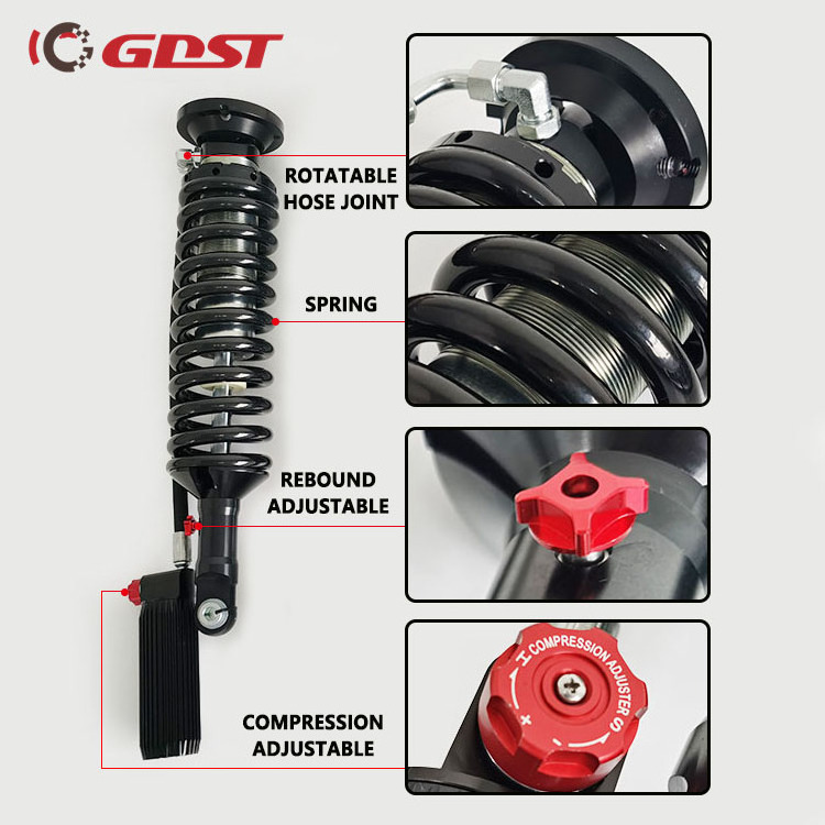 GDST Off Road Buggy Remote Reservoir 2.5 inches Coilover Shock Absorber For Jeep Grand Cherokee WJ WG