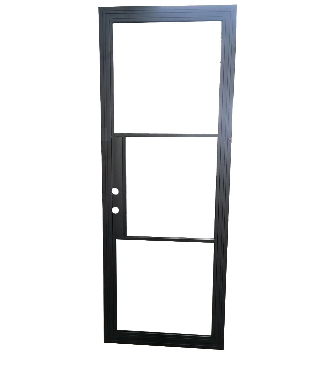 Tempering Glass Interior Swing Glass Door Restaurant Kitchen Steel Swing Shower Doors