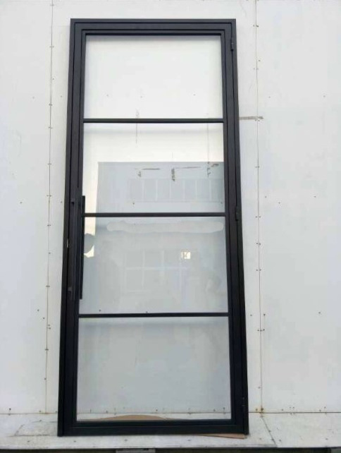 Hot-Selling Casement Door, Slim Frame Glass Interior Exterior Hinged Door