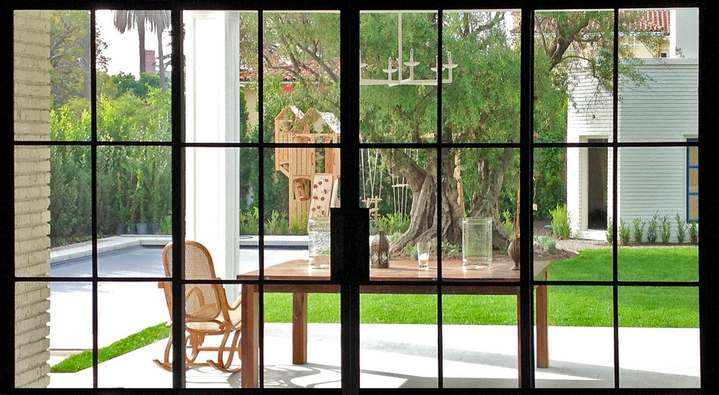 Simple Iron Grill Window Door Designs Exterior French Door