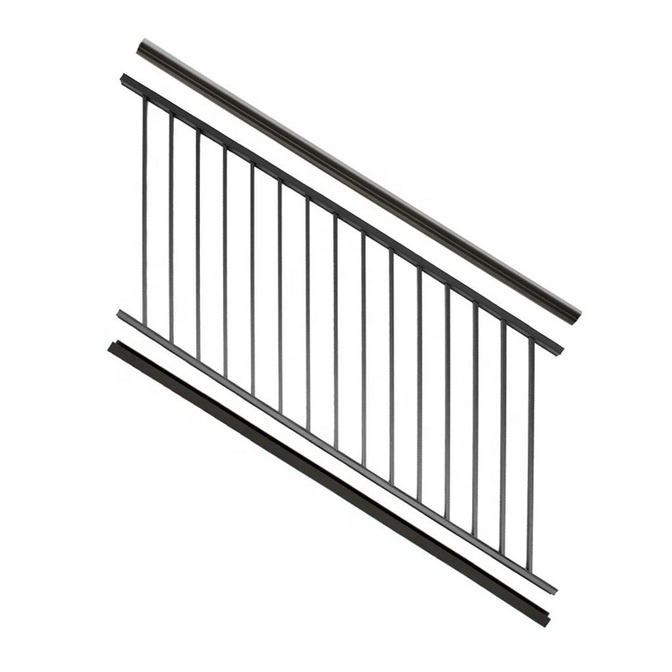 front porch side mounted outdoor banister railing pigs ear stair rail stainless steel handrail posts