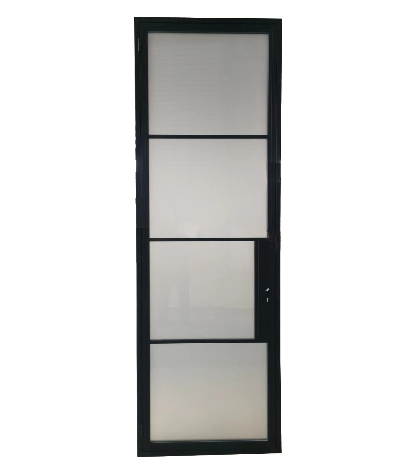 Swing French Door Steel Framed Glass Doors Soundproof Glass Door