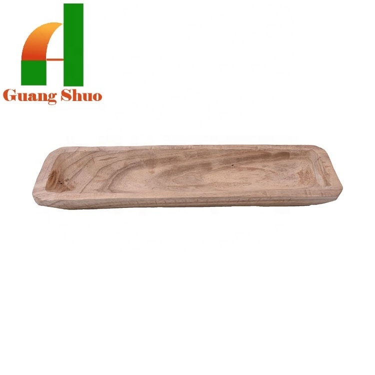 unfinished wooden boat  trays/Processing and customizing unfinished wooden drawers