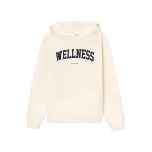 Sweaters 22 Autumn and Winter New North American Minority SP Letter WELLNESS Printed Sweatshirt Women's Loose Hooded Sweater