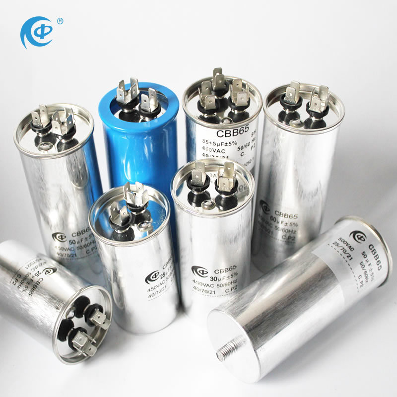 CBB65 capacitor for motor en60252