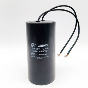 EN60252 CBB60 Motor Run Capacitor 6.5uf 250v 50/60Hz AC motor capacitor