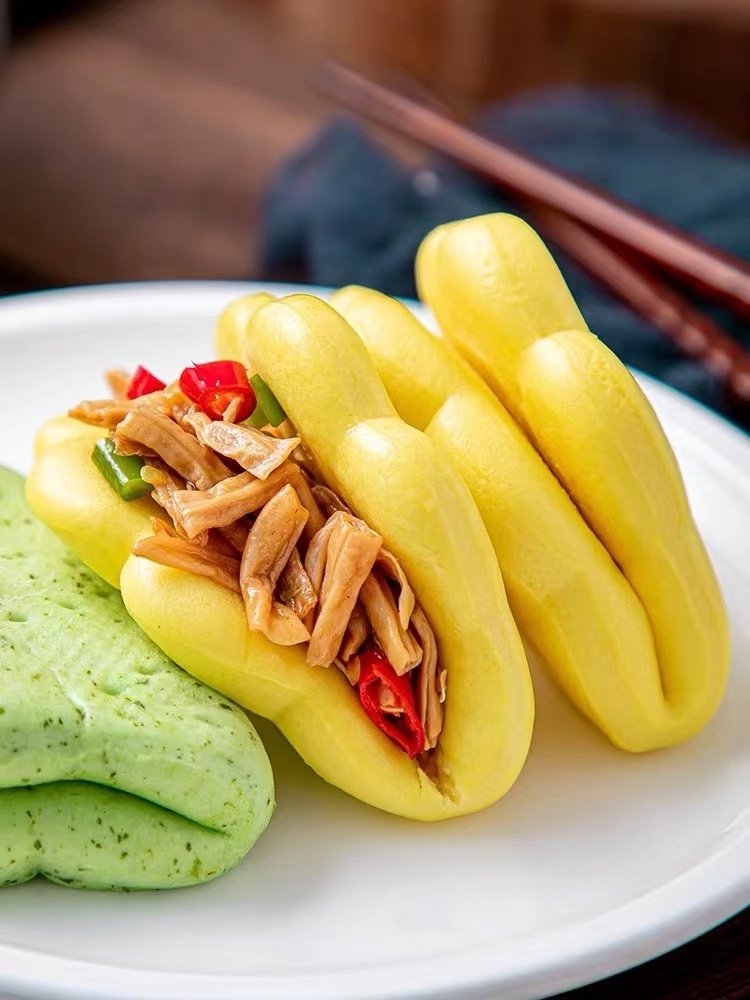 Taiwanese Gua Bao make machine  Steamed Buns machine