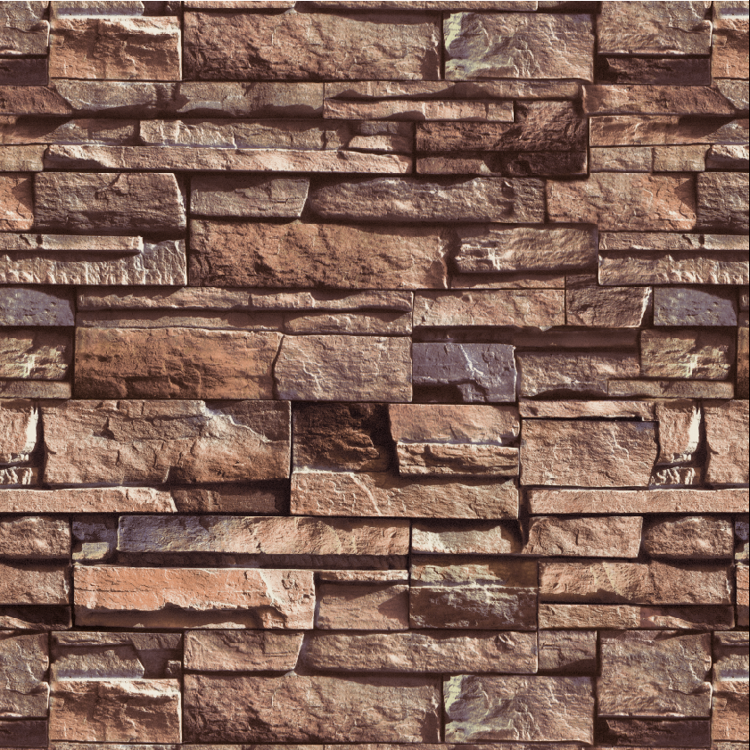 3D Stone Brick Pattern wall paper Contemporary Design Background Vinyl Wallpaper for Home Decor Office Workplace Hotel