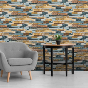 3D Marble Brick Pattern wall paper Contemporary Design Background Vinyl Wallpaper for Home Decor Office Workplace Hotel