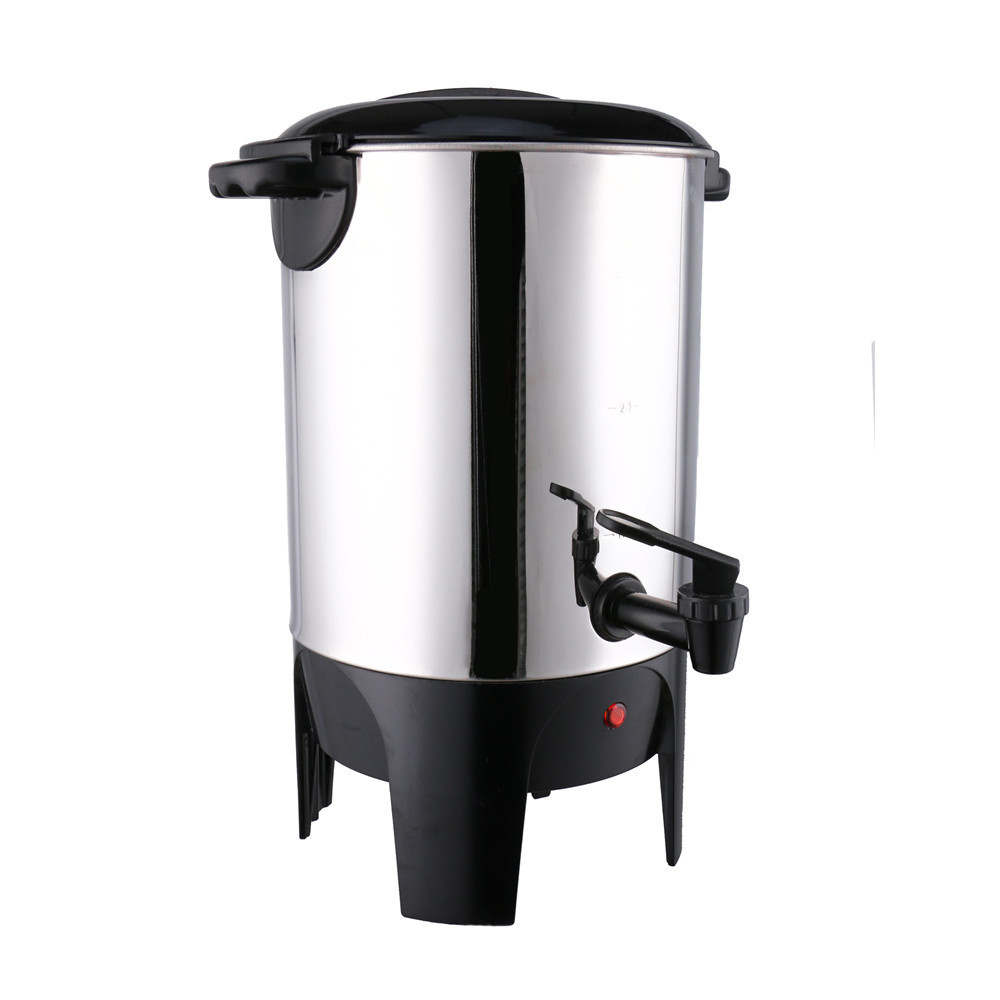 20, 30, 40, 50, 60 Cups stainless steel coffee percolator 1000w electric commercial coffee tea urn