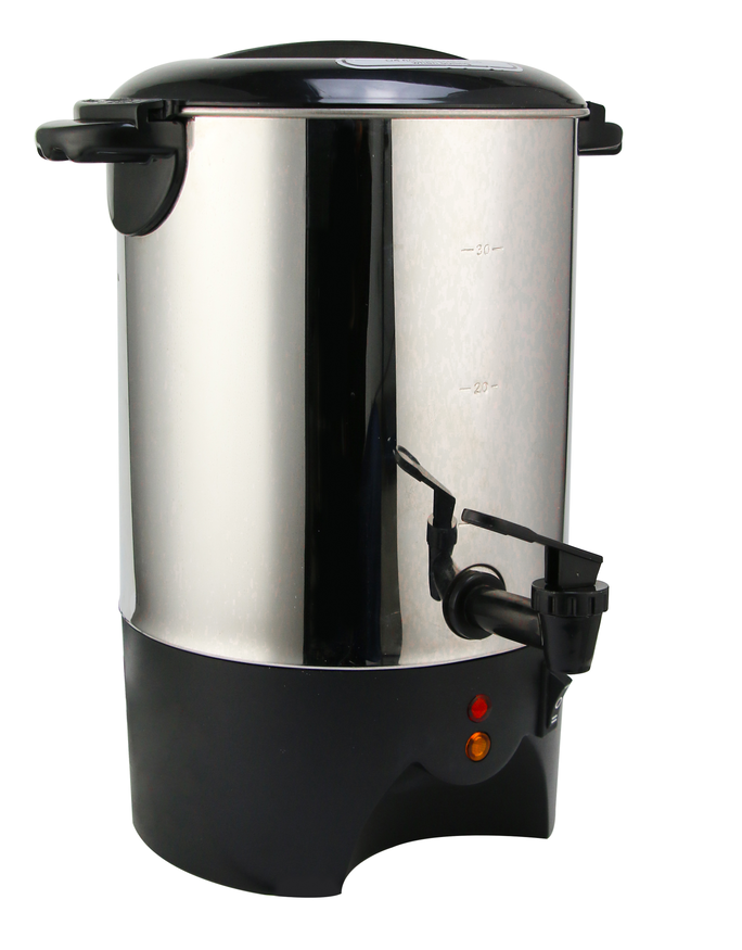 30 cups 6L Commercial coffee boiler stainless steel electric coffee urn with percolator