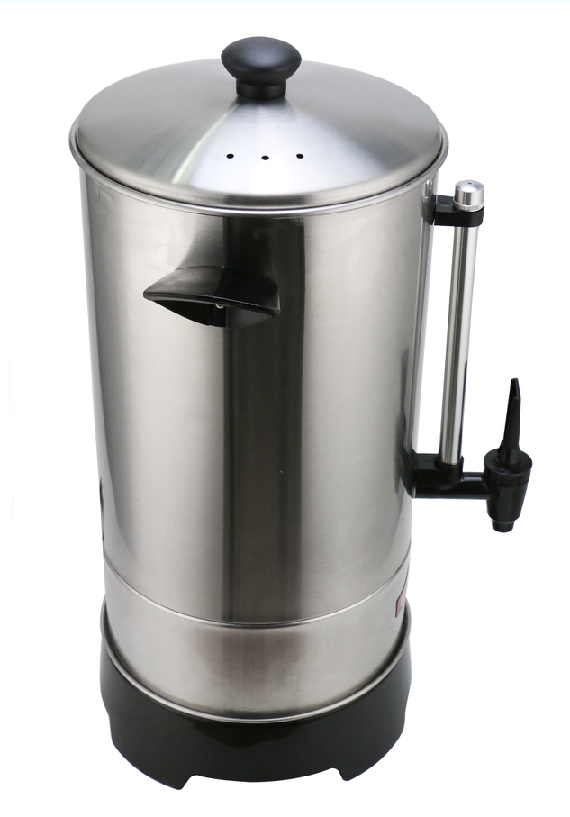 Electric coffee percolator stainless steel  40/ 45 cup  60 cup 100 cup coffee urn and hot beverage dispenser